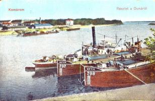 Komárom with synagogue