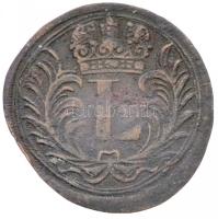 Selmecbánya 1695. Poltura Cu "I. Lipót" (2,25g) T:2-,3 Schemnitz 1695. Poltura Cu "Leopold I" (2,25g) C:VF,F Szemán-Kiss: 9.01.02.02