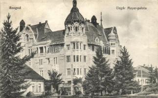 Szeged, Ungár Mayer palota, kiadja Grünwald Hermann (b)