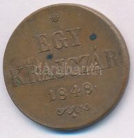 1848. 1kr Cu T:2,2-
Adamo B1