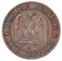 Franciaország / Második Császárság 1864A 10c Br "III. Napóleon" T:2
France / Second Empir...