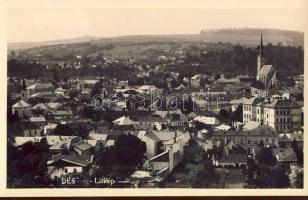 Dés with synagogue Foto AK