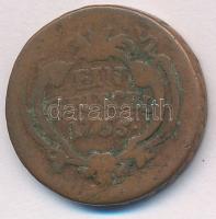 Erdély 1765. Rézgaras T:3
Transylvania 1765. Greschl Cu C:F