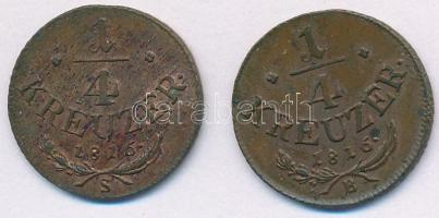 1816B,S 1/4kr Cu (2x) T:2