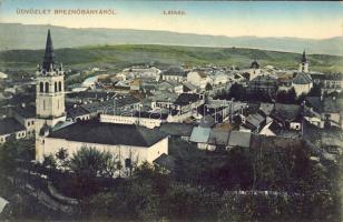 Breznóbánya with synagogue