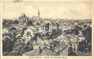 Teplitz Schönau with synagogue