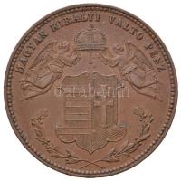 1868KB 4kr Cu T:1- apró ph. Adamo M7.1