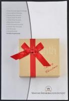 Kiribati 2012. 10$ Ag "Csendes Éj" cirkónia kristállyal díszített pénzérme, tanúsítvánnyal...