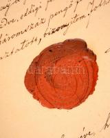 cca 1835 Fót, örökösödés és javadalmazás tárgyában kelt nyomtatott biztosítéklevél, későbbi (1842-18...