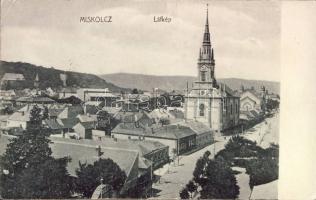 Miskolc with synagogue
