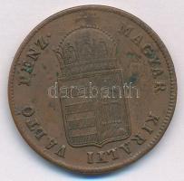 1848. 1kr Cu T:2,2- ph. Adamo B1