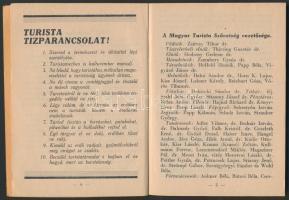 1933 Turisták és weekendezők zsebkönyve, a turista menedékházak, strandfürdők és csónakházak adataiv...