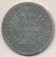 Ausztria 1877. 1Fl Ag "Ferenc József" T:2-,3 ph.
Austria 1877. 1 Florin Ag "Franz Jo...