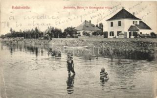 Balatonlelle, Jankovics, Bolya, Krompecher villák, kiadja Wollák József (EB)