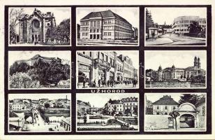 Ungvár with synagogue