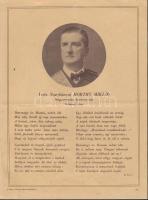 1939 Vitéz Nagybányai Horthy Miklós Magyarország kormányzója hetvenegy éves, szórólap, a Magyar Lányok ingyen melléklete