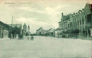Mátészalka with synagogue (Rb)