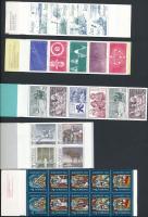 5 stamp-booklets 5 db klf bélyegfüzet