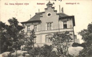 Budapest XII. Istenhegyi út 40. Özv. Návay Kálmánné villája