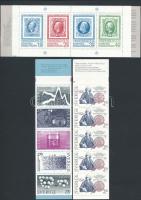 3 db klf bélyegfüzet, 3 stamp-booklets