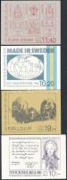 6 stamp-booklets, 6 db klf bélyegfüzet