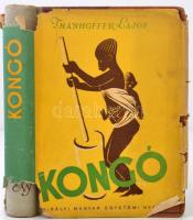 Thanhoffer Lajos: Kongó. Orvosi táskával Afrika földjén. Budapest, Királyi Magyar Egyetemi Nyomda, 317 p.Második kiadás. Kiadói félvászon kötés, szakadozott  kiadói papírborítóban. Némileg foltos.