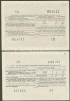 Szovjetunió 1955-56. "Bon" sor 10R,25R,100R 2klf bankjegy helyett is használatos volt T:I,...
