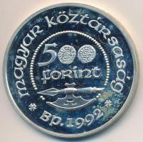 1992. 500Ft Ag "Szent László" T:PP ujjlenyomatos, fo
