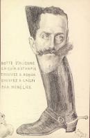 Italy political propaganda, satire s: Orens