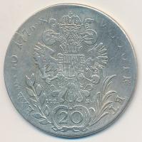 Ausztria 1776F/VC-S 20kr Ag "II. József" (6,35g) T:2-,3
Austria 1776F/VC-S 20 Kreuzer Ag ...