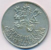 Csehszlovákia 1955. 25K Ag "Felszabadulás 10. évfordulója" T:2,2- ph. 
Czechoslovakia 195...