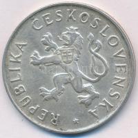 Csehszlovákia 1955. 50K Ag "Felszabadulás 10. évfordulója" T:2 
Czechoslovakia 1955. 50 K...