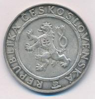 Csehszlovákia 1955. 100K Ag "10 éves a függetlenség" T:2 kis ph. 
Czechoslovakia 1955. 10...