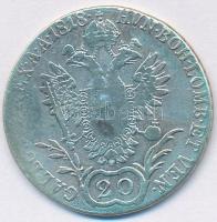 Ausztria 1818V 20kr Ag "I. Ferenc" T:3 Austria 1818V 20 Kreuzer Ag "Franz II" C:F Krause KM#2143