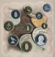 1998. 50f-200Ft 10klf db, benne 2klf 100Ft és 200Ft Ag "Deák" + 1db 100Ft "1848-49-es...