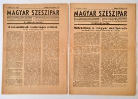1947 A Magyar Szeszipar c. újság induló évfolyamának 1,2,4,5,6 számai