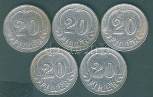 1926. 20f (5x) T:3/3+ (4x),4 (1x)