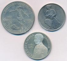 1984. 100Ft alpakka "Kőrösi Csoma Sándor" +  1982. 100Ft Cu-Ni "Labdarúgó Világbajnok...