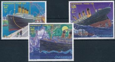 1998 Titanic sor Mi 722-724