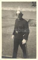 1931 Hungarian station policeman, photo