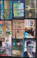 135 db. különböző magyar telefonkártya + 1 db telefonkártya-katalógus 1991-1998