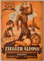 1940 Zeiegler Alfons magtermelési és értékesítési kft képes árjegyzék