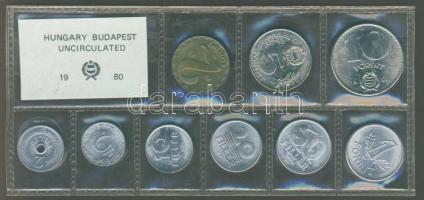 1980. 2f-10Ft 9klf db szettben T:1