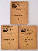 Komarnicki Gyula: A Magas Tátra hegymászókalauza. I. II., IV: kötetek. Általános rész, Békástavi hágó-Liljowe. Kopahágó- Rovátka. Bp., 1926.