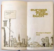 Europa auto reisebuch. Zürich, 1970, Touring-club der Schweiz. Második kiadás. Kiadói egészvászon kö...