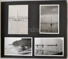 cca 1980 Fotó album kb 50 Budapest és Balaton fotó