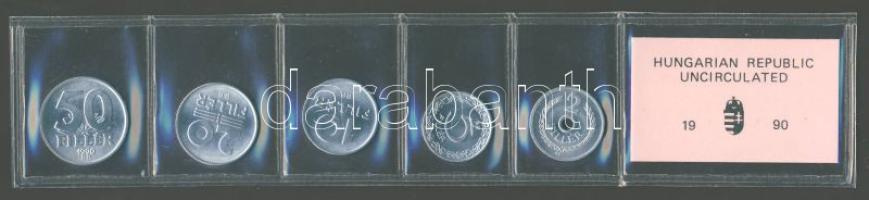 1990. 2f-50f 5klf db szettben T:1