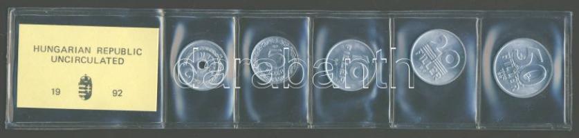 1992. 2f-50f 5klf db szettben T:1