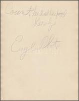 cca 1920 Budapest gróf Károlyi Mihály nagyméretű fotója.20x25 cm