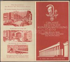 1939-1940 Grosse Deutsche Kunstausstellung 2 kiállítási katalógus / 2 nazi art exhibition catalogue